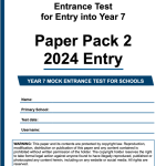 FSCE 11+ Paper Pack 2 (Papers 6 – 10)