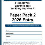 FSCE 11+ Paper Pack 4 (Papers 6 – 10) (Older Format)