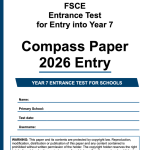 FSCE 11+ Compass Paper Pack 1 (Papers 1 – 5) (New Format)